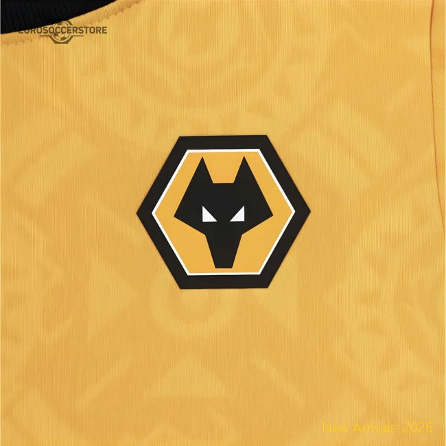 Wolves Home Infant Kit 2025-2026 Game Wear Jersey Supporter