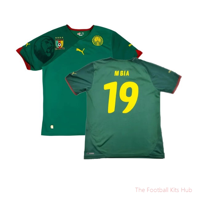 Cameroon 2010-11 Home Shirt ((Excellent) L) (M BIA 19)