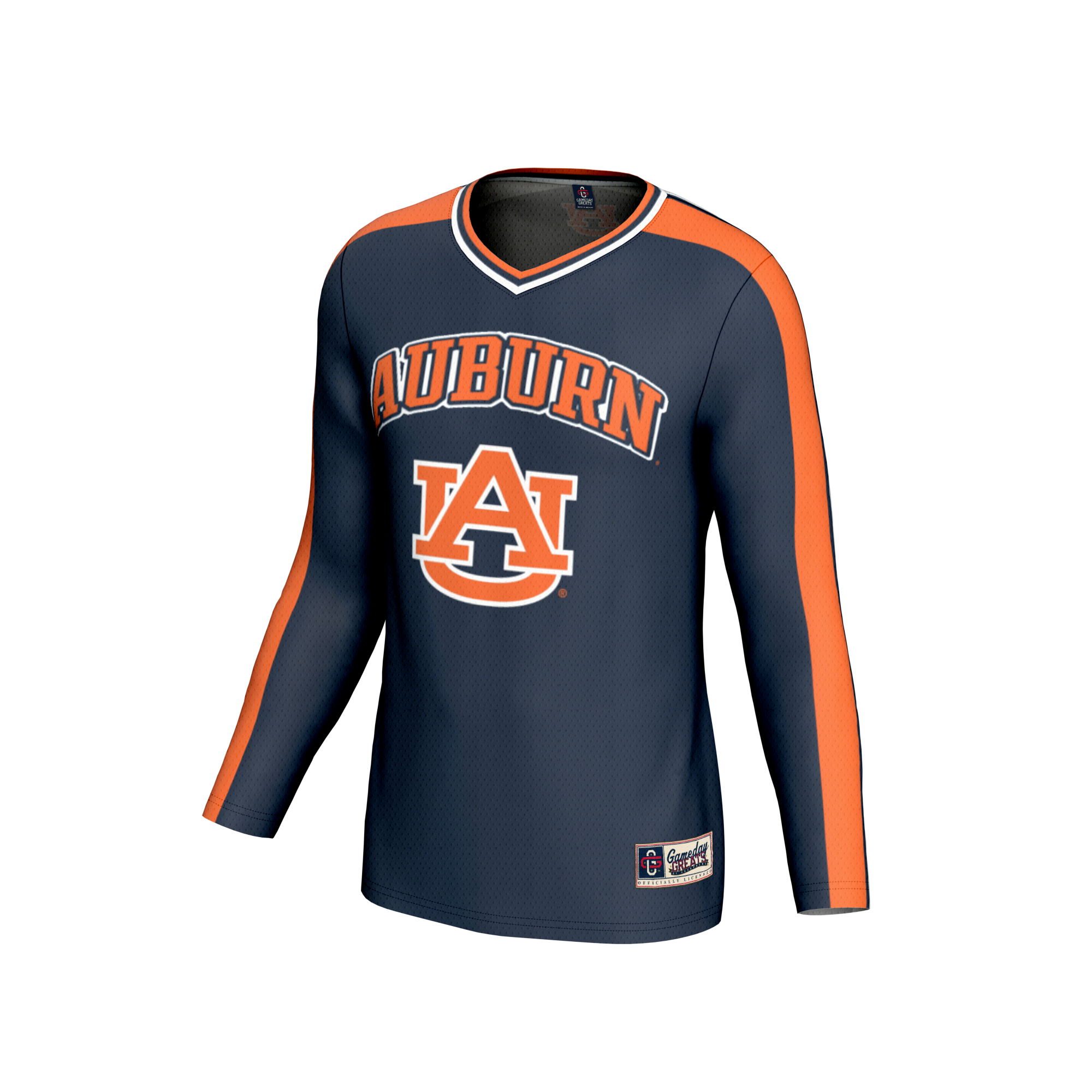 [DDG] Auburn Tigers GameDay Greats Unisex Lightweight Volleyball Fashion Jersey - Navy