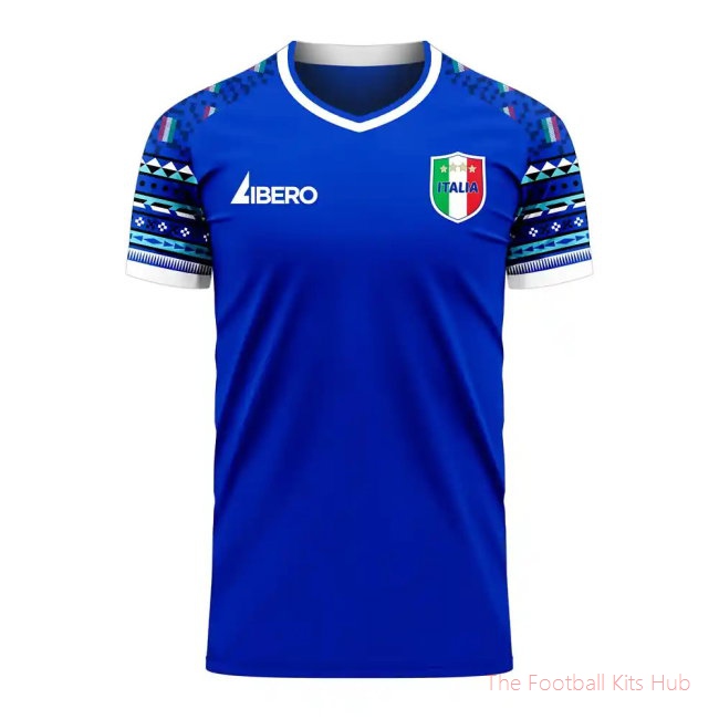 Italy 2025-2026 Home Concept Football Kit (Libero)