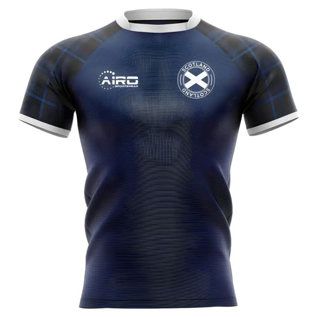 Match 2025-2026 Scotland Home Concept Rugby Shirt Cup Championship