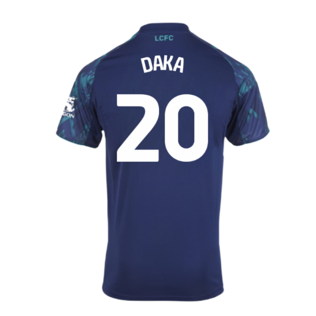 Replica 2025-2026 Leicester Away With Modern Design - Machine Washable
