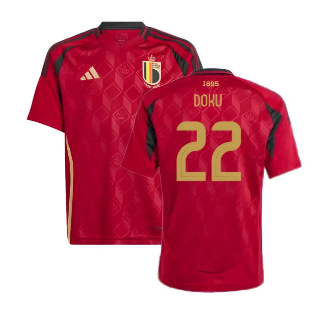 Kids Doku 22 Unique Belgium Home Exclusive Kit 2024-2025