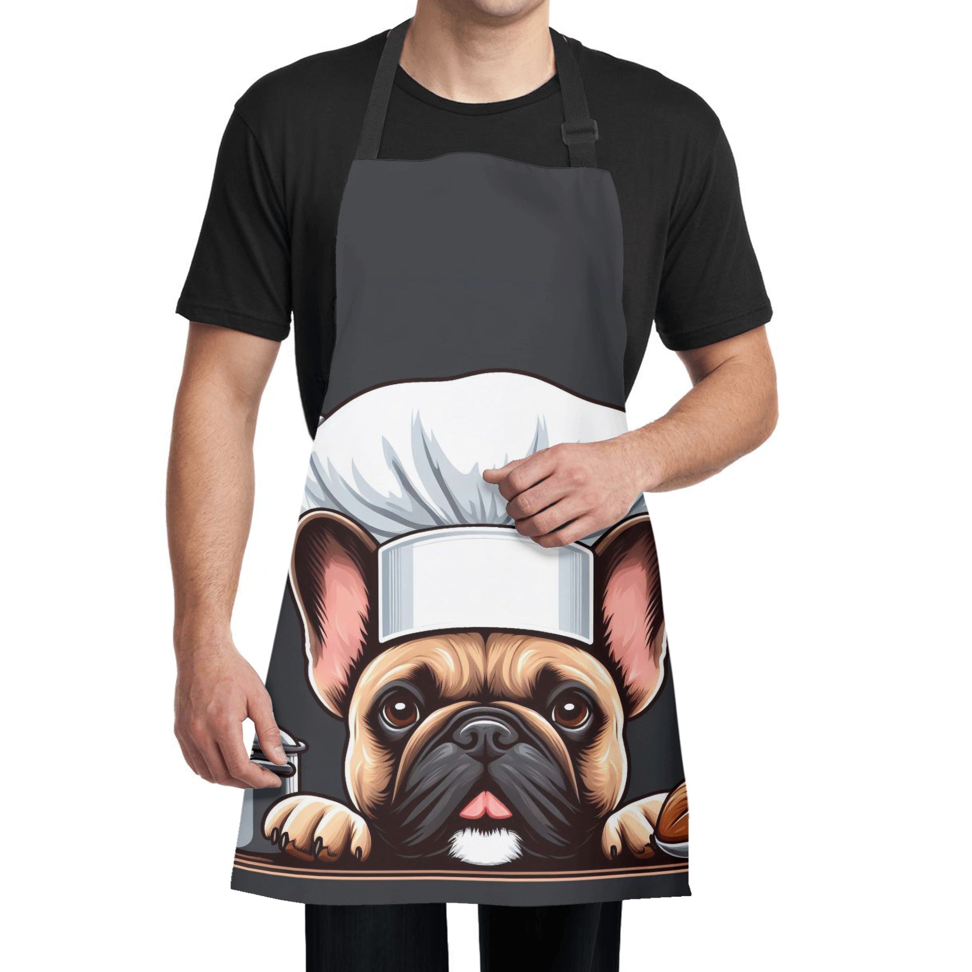 French Bulldog Leo Apron Cute Frenchie Essential