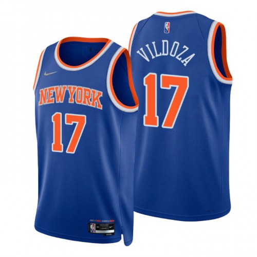 Blue Nike York Knicks #17 Knicks Jersey - Moisture-Wicking Game Day Wear
