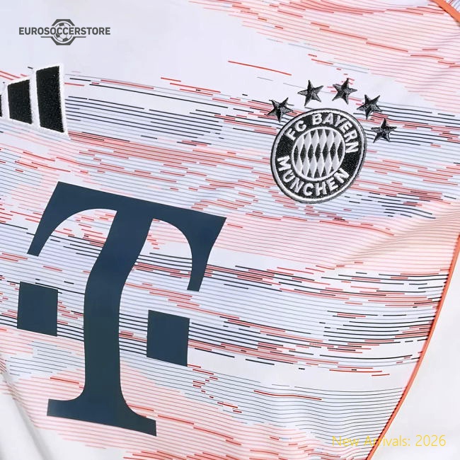 2025-2026 Bayern Munich Away Fan Version Womens 2026 Bayern Shirt