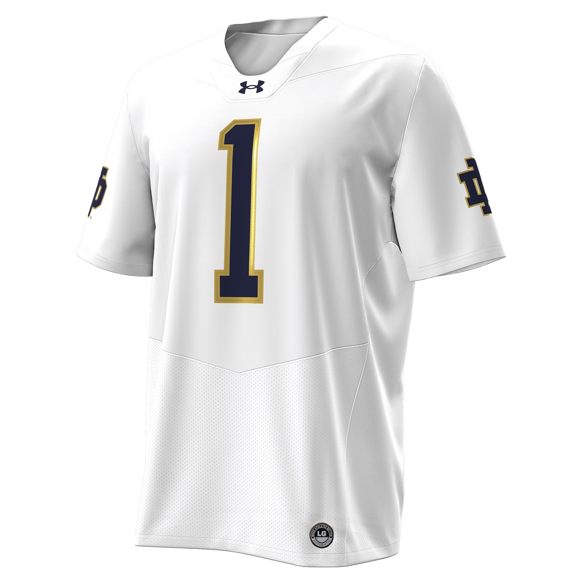 [NJP] Notre Dame Fighting Irish Premier Football Jersey - White