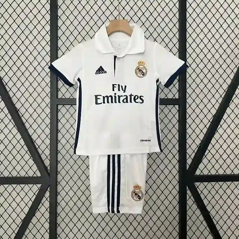 Cheap 2016-2017 Kids Real Madrid Jersey retro kit