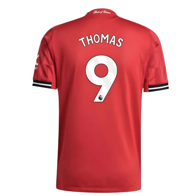 Official Licensed Football Man Utd Authentic Home Shirt Thomas #9 ...