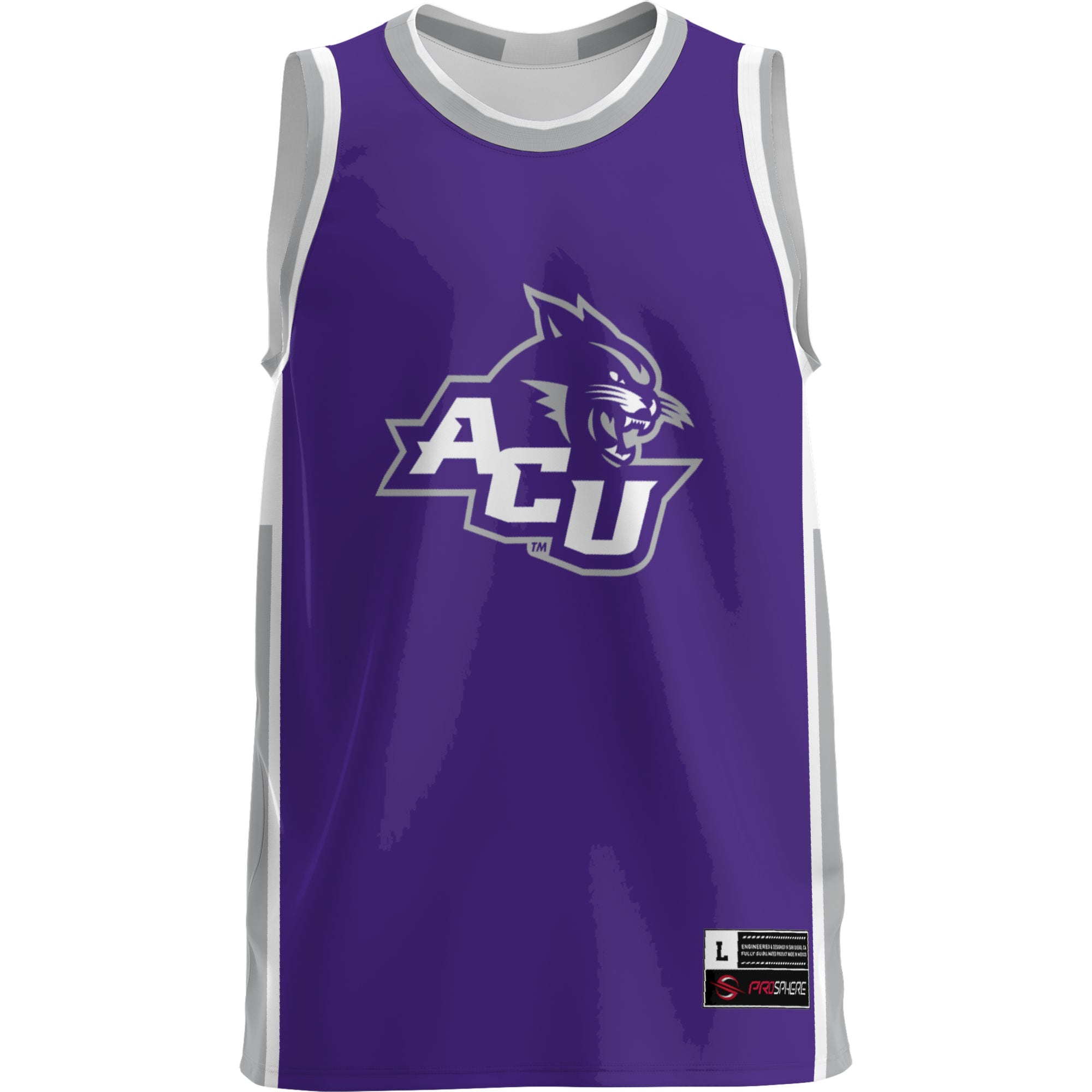 [DDG] Abilene Christian University Wildcats GameDay Greats Lightweight Basketball Jersey - Purple