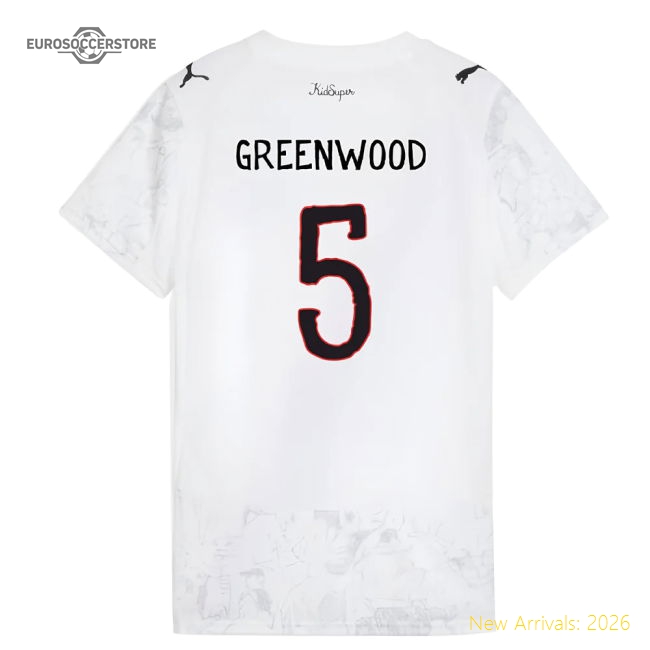 Premium 2025-2026 Kidsuper X Manchester City Cwc Shirt (white)