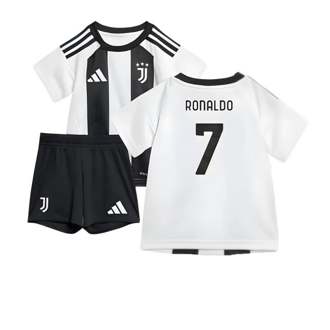 High Quality 2024-2025 Juventus Home With Retro Design - Long Lasting