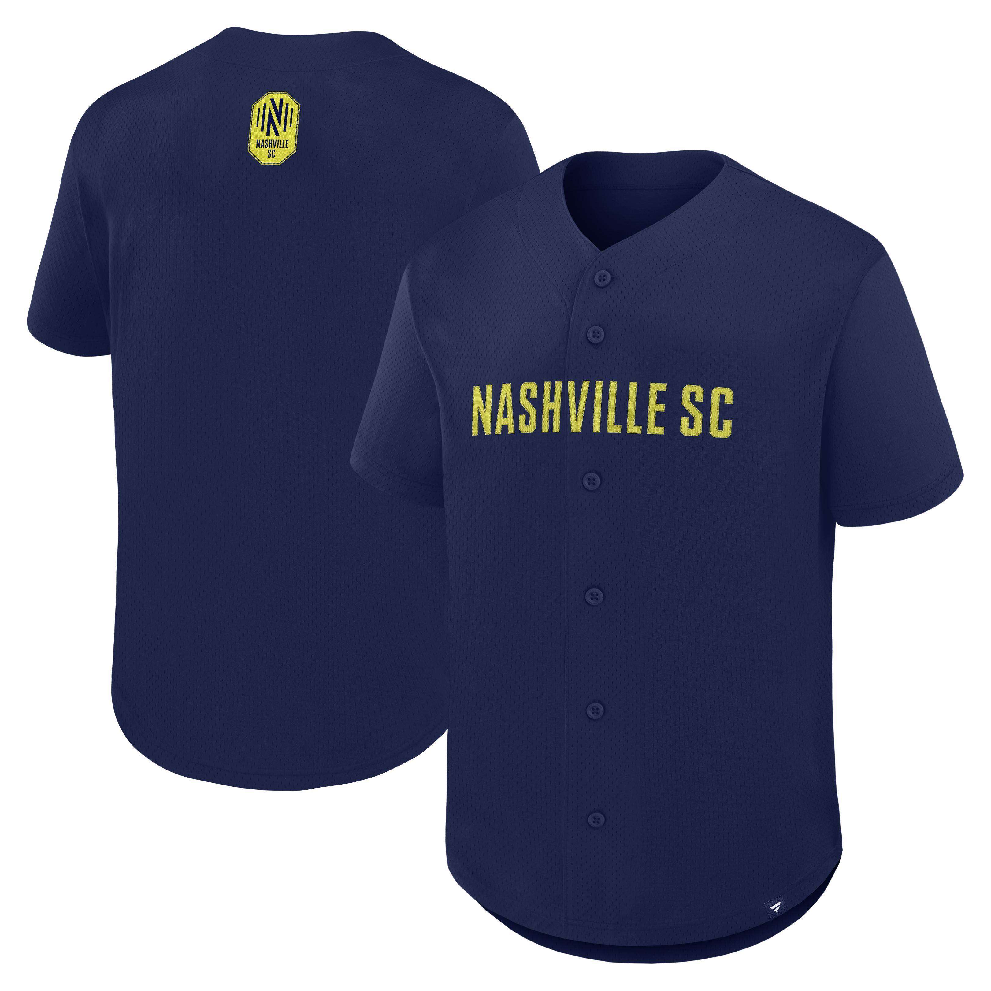 [JED] Nashville SC Maximum Intensity Button-Up Jersey? - Navy