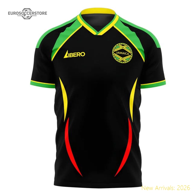 Jamaica National Team 2006 Style Away Concept Shirt (libero) (your