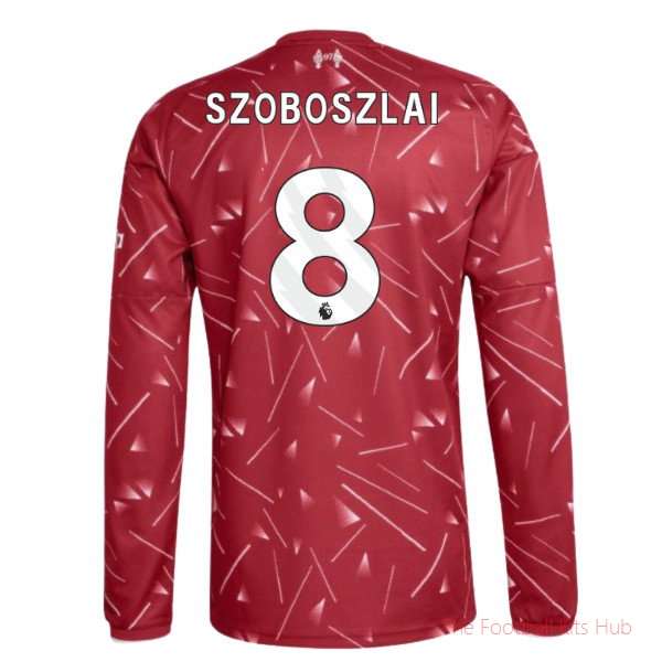 [EFKS] 2026-2027 Liverpool Long Sleeve Home Shirt Szoboszlai 8