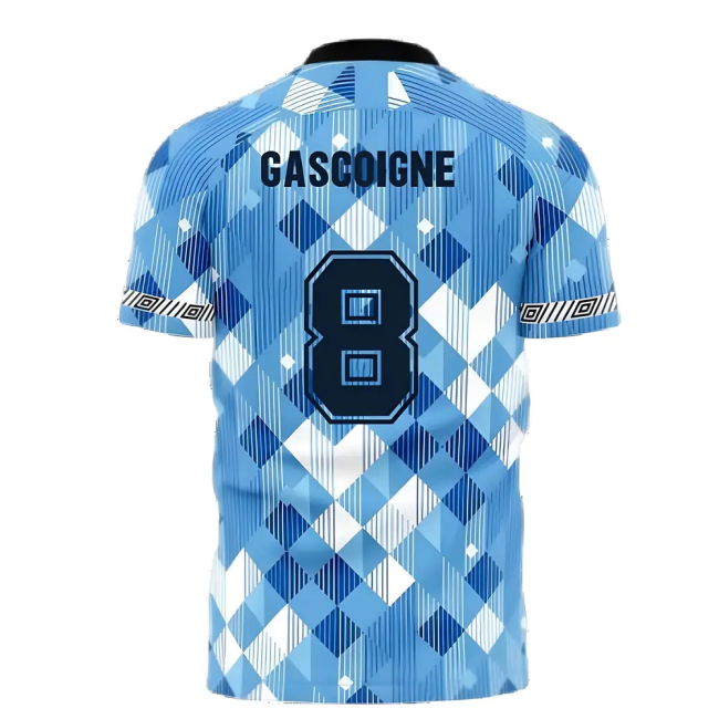 Gascoigne 8 Genuine Copy England Third Supporter Kit for Adults (1)