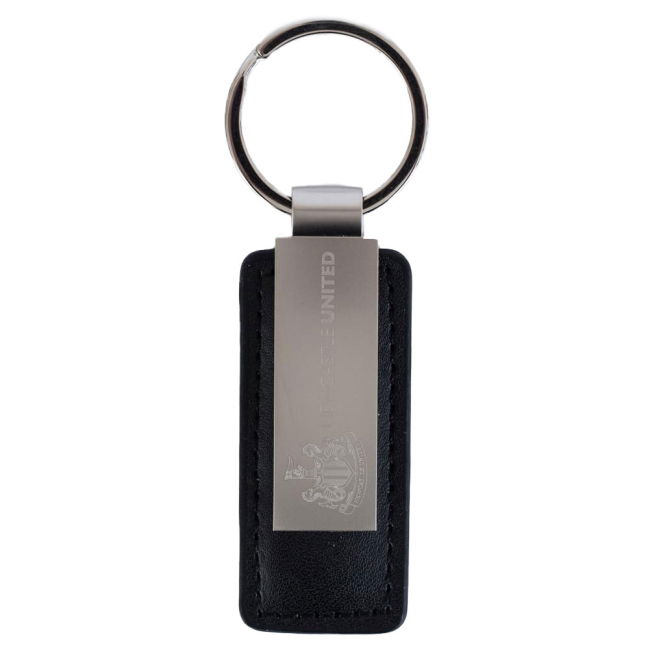 Newcastle United FC Leather Key Fob - official style