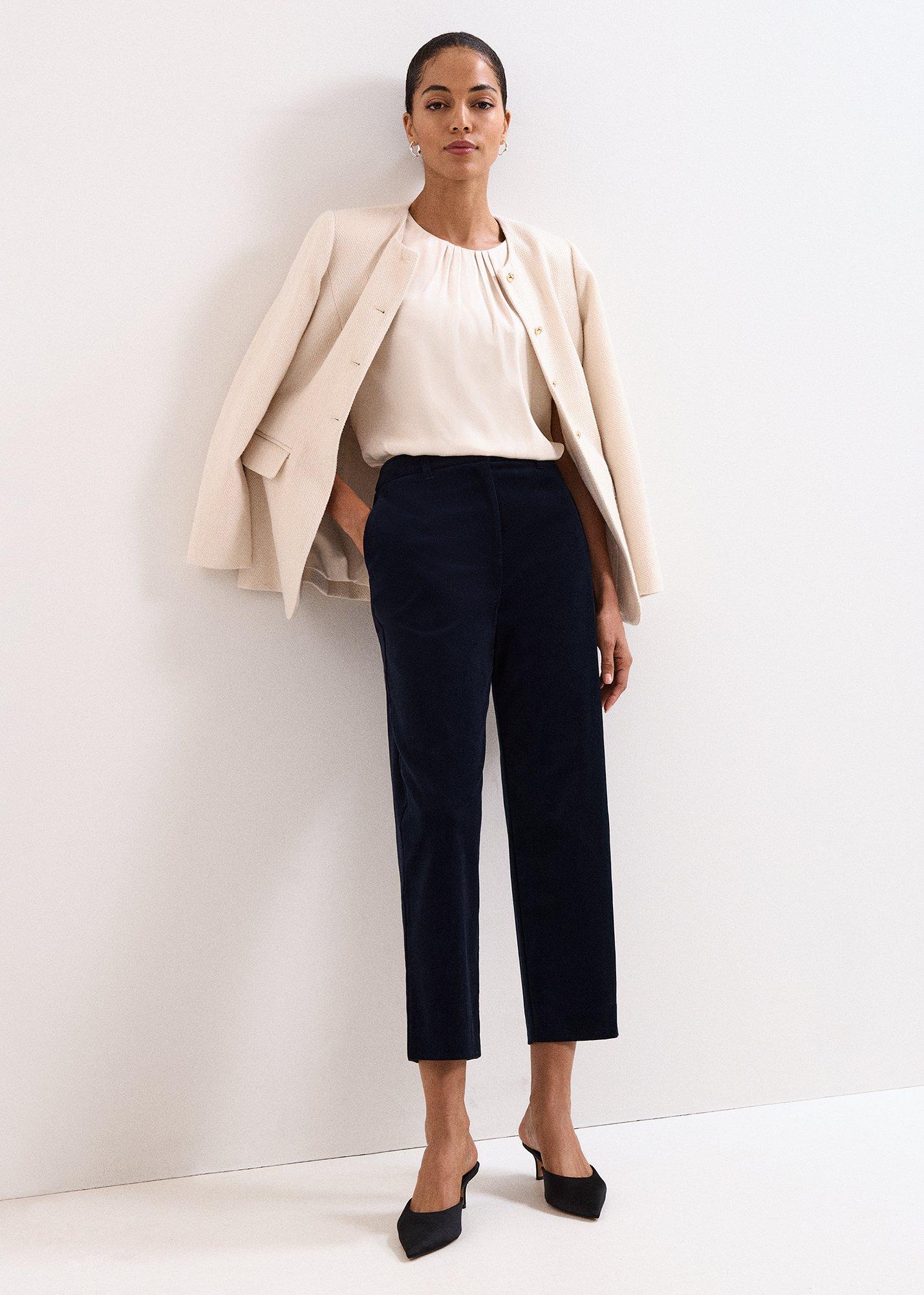 Lyra Navy Trousers