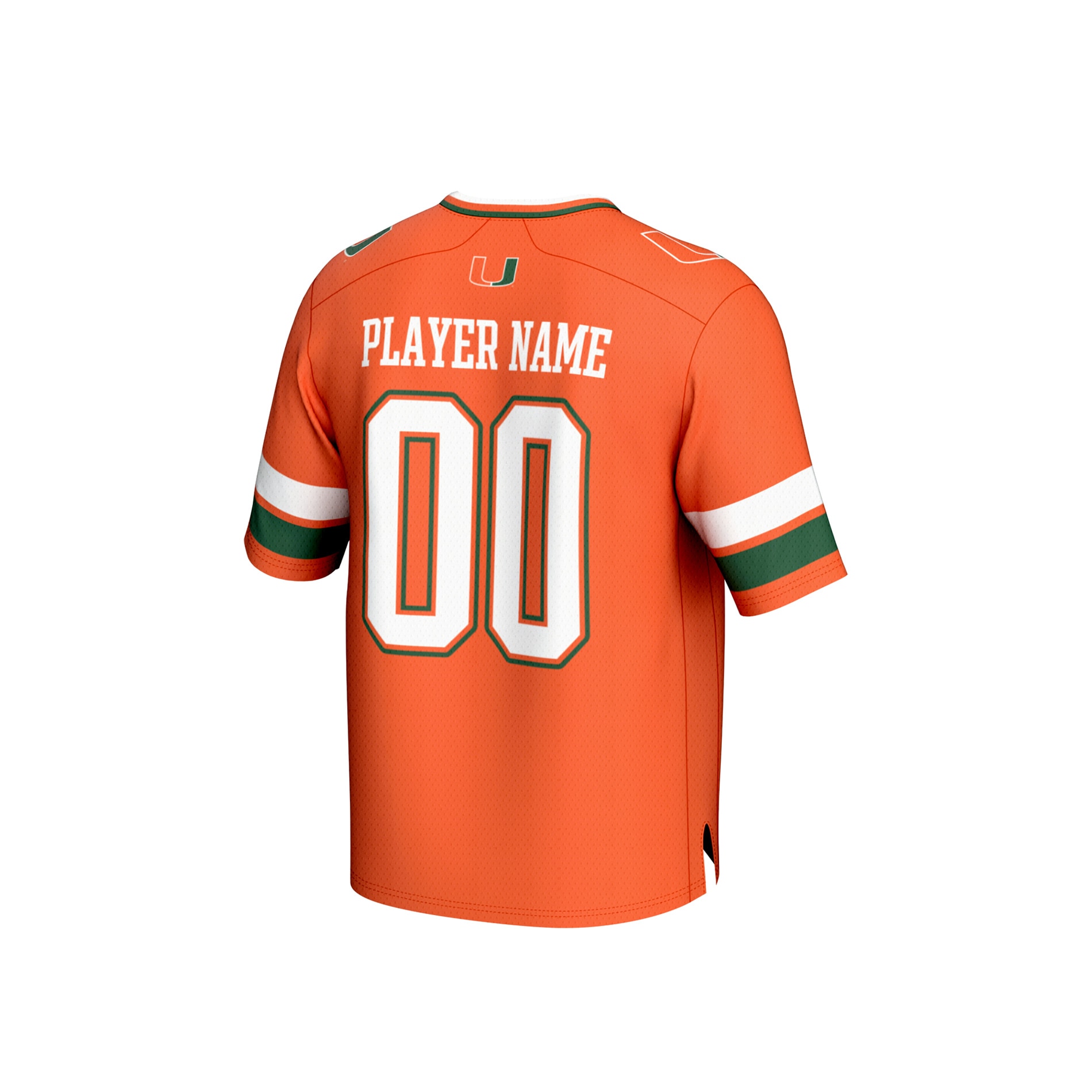 Miami Hurricanes GameDay Greats Youth Lightweight Collegiate Football NIL Pick-A-Player Fashion Jersey - Orange