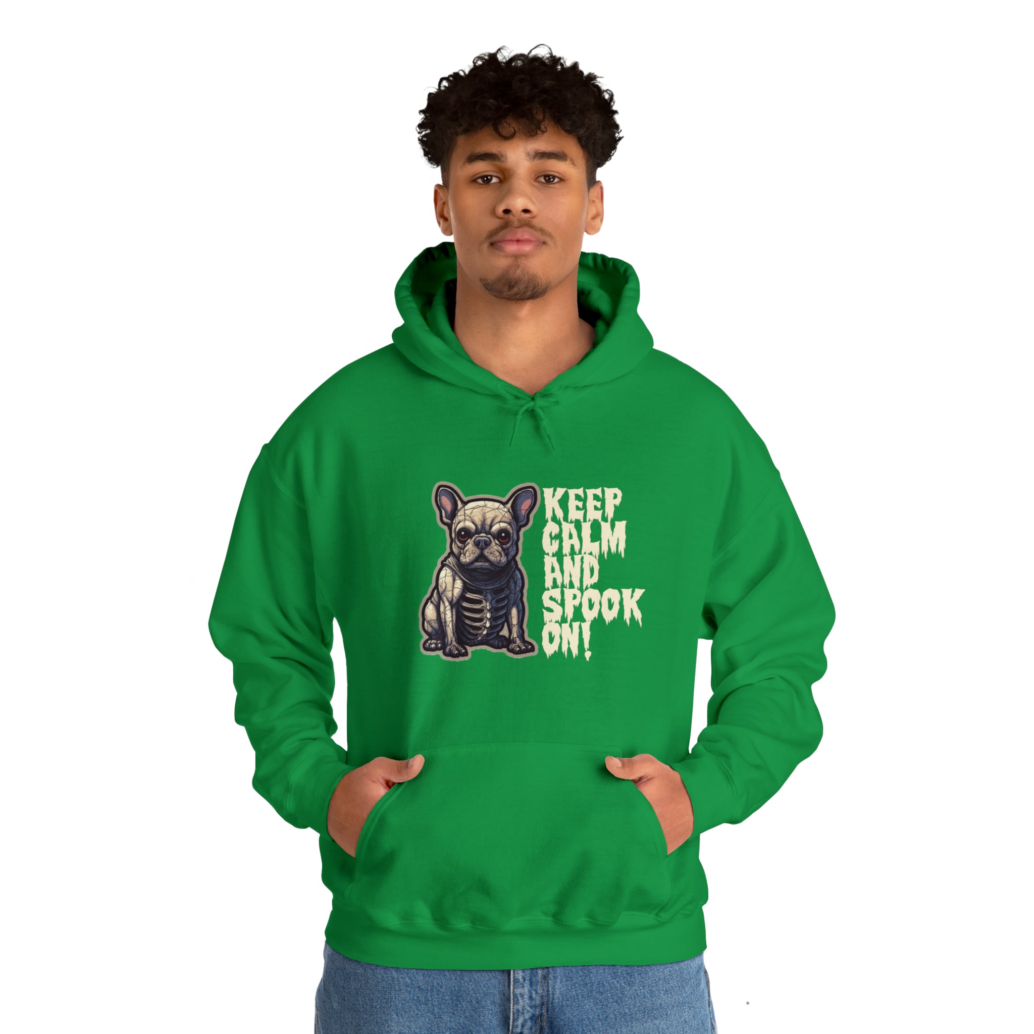 Everyday Keep Calm And Spook On Halloween Unisex Hoodie for Fashion