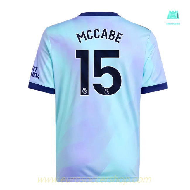 2024-2025 Arsenal Third Shirt (Kids) (McCabe 15)