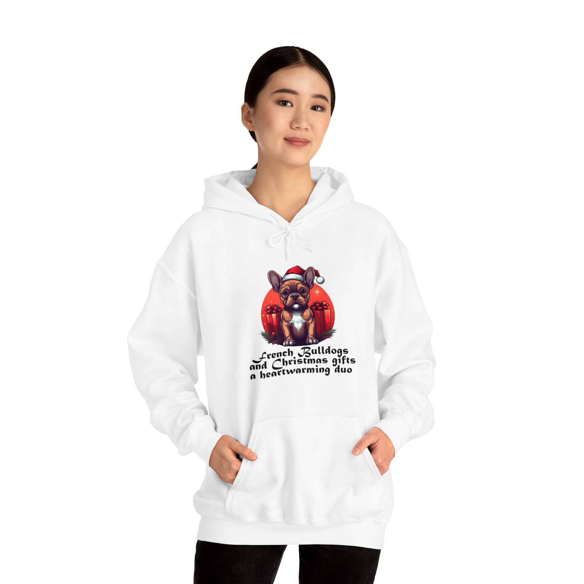 Frenchie and Christmas Gifts Unisex Hoodie