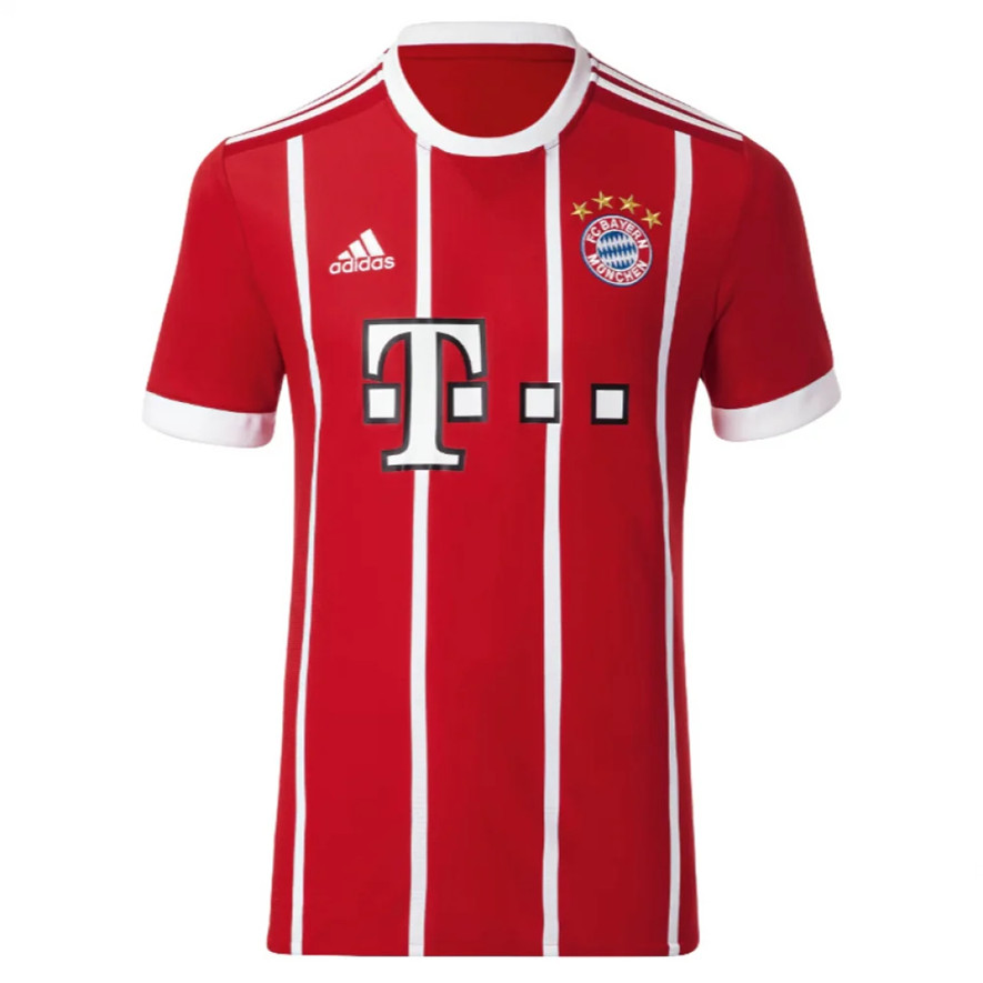 1718 Bayern Munich Retro Home Shirt Rudy 19 - Official Replica 3251