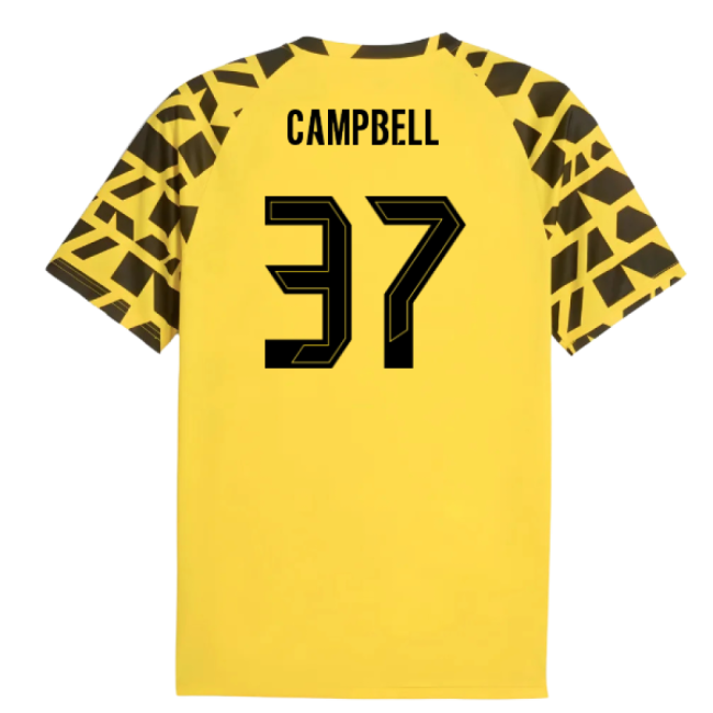 Borussia Dortmund Jersey (Campbell 37) 2025-2026 Fan Edition