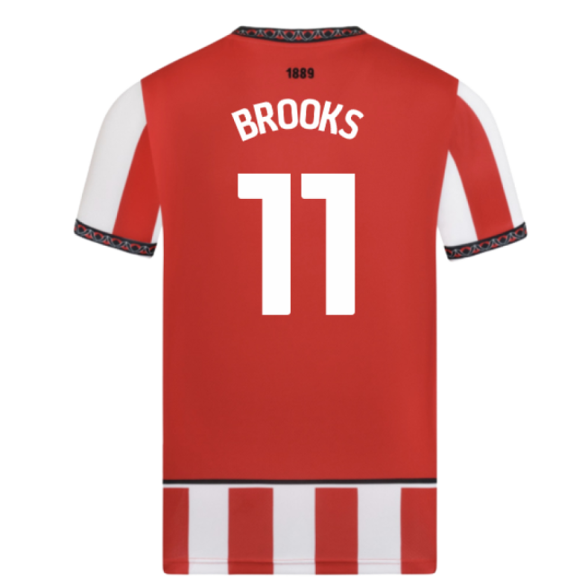 Professional Grade Football Sheffield United Home Shirt Brooks #11...