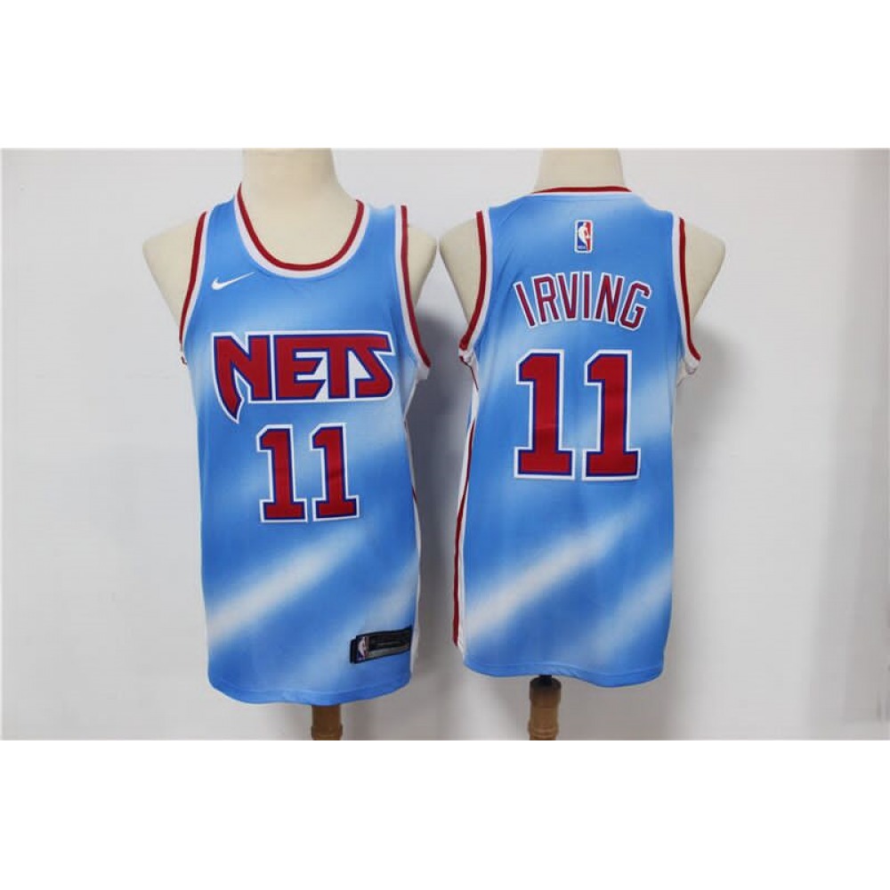 11 Brooklyn Nets Blue Jersey - - Basketball Fan Gear