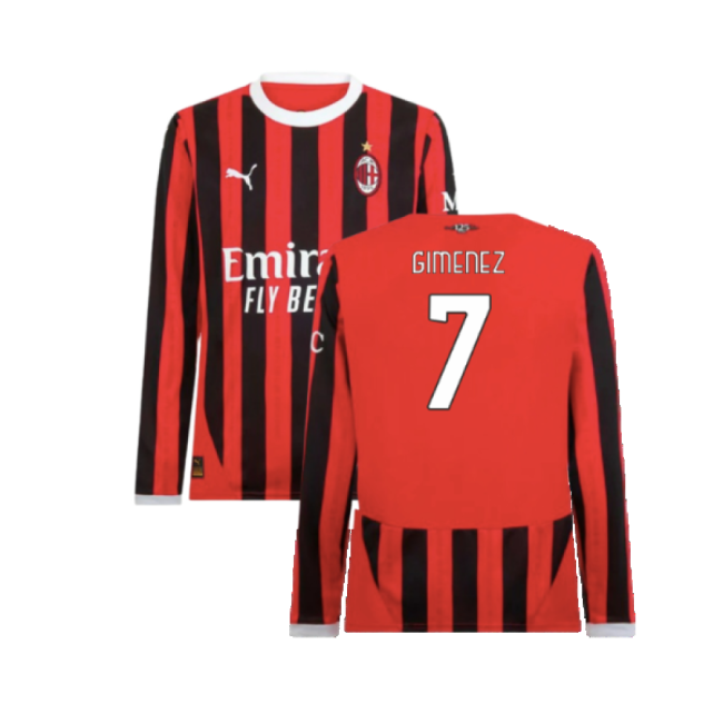 AC Milan Home 2025-2026 - premium quality tee modern v4.697