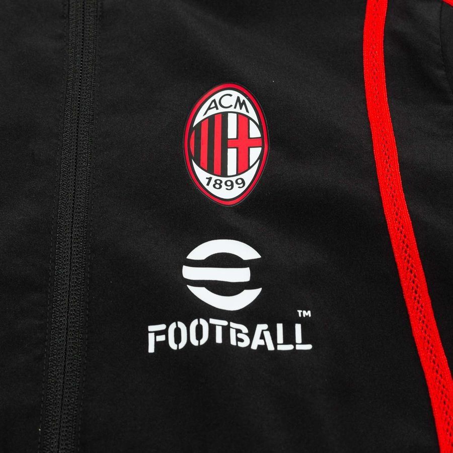 Milan Travel Jacket Pre Match Woven Anthem Puma Jet Black/for All Time