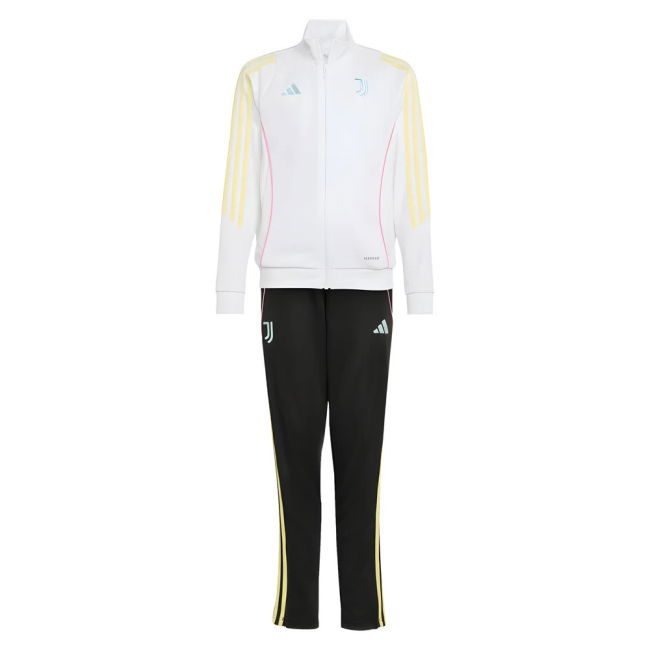 2025-2026 Juventus Tracksuit (White) - Kids