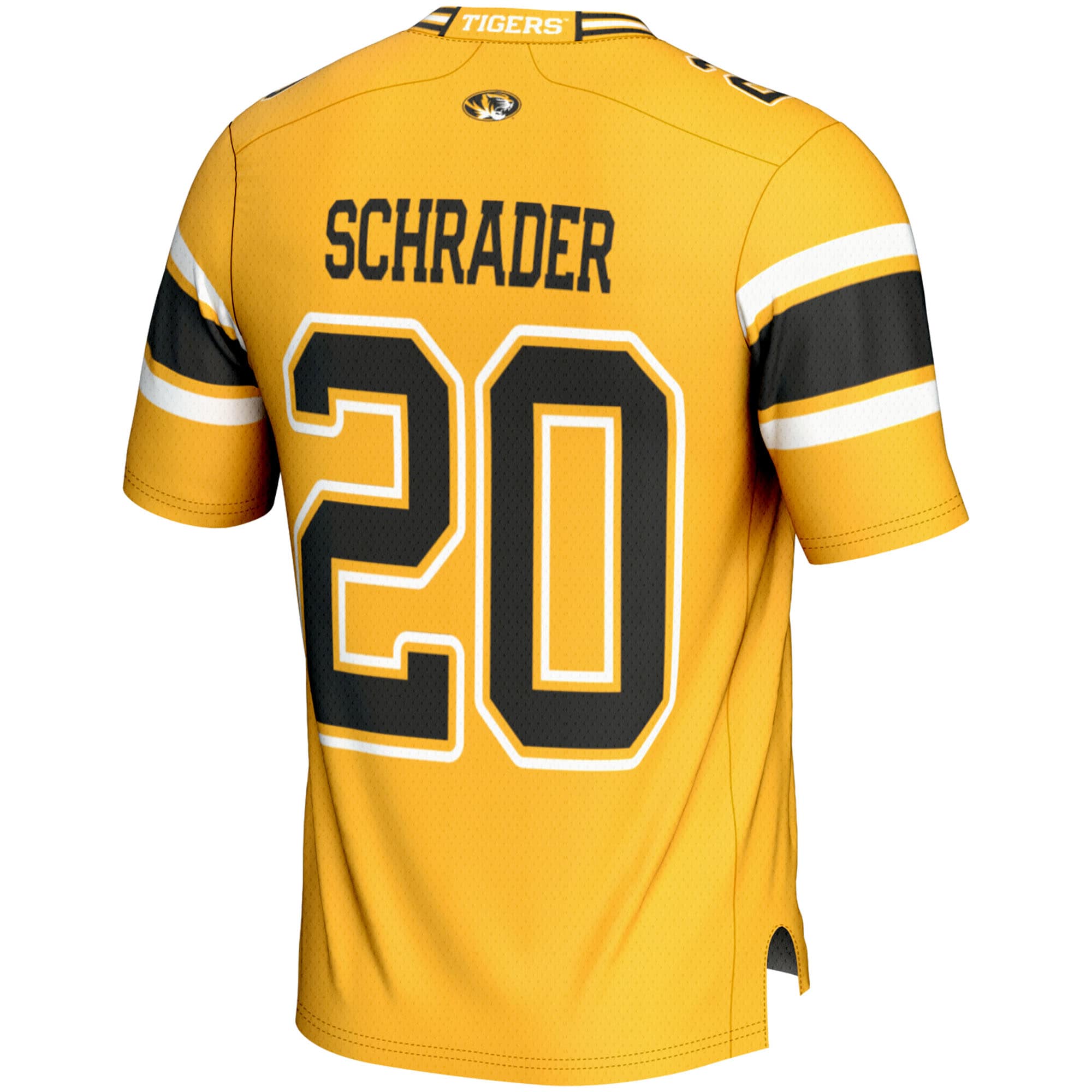 [Youth] Cody Schrader Missouri Tigers Football Jersey - Gold | Stadium Series 26/27 Season