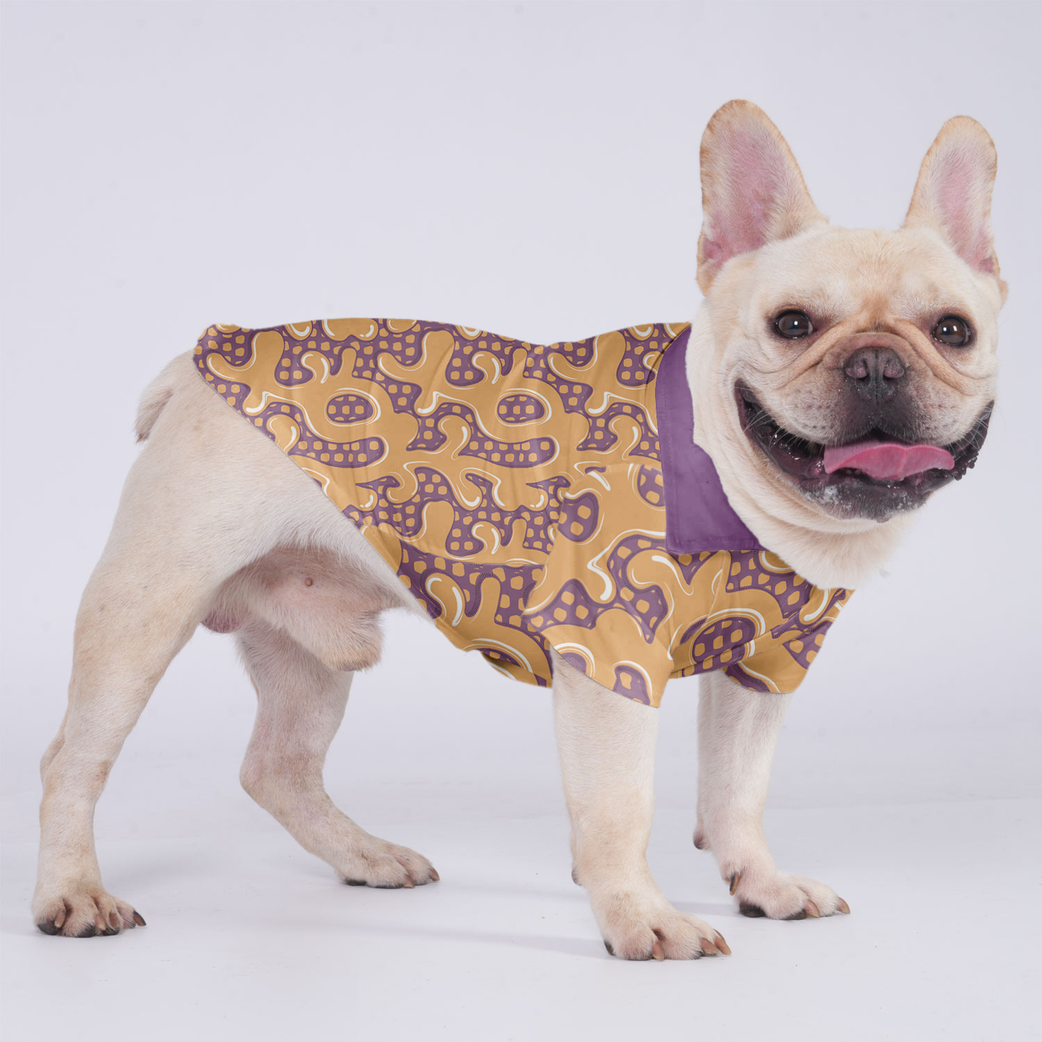 French Bulldog Diesel Hawaiian Shirt For Frenchies Durable Dog Item
