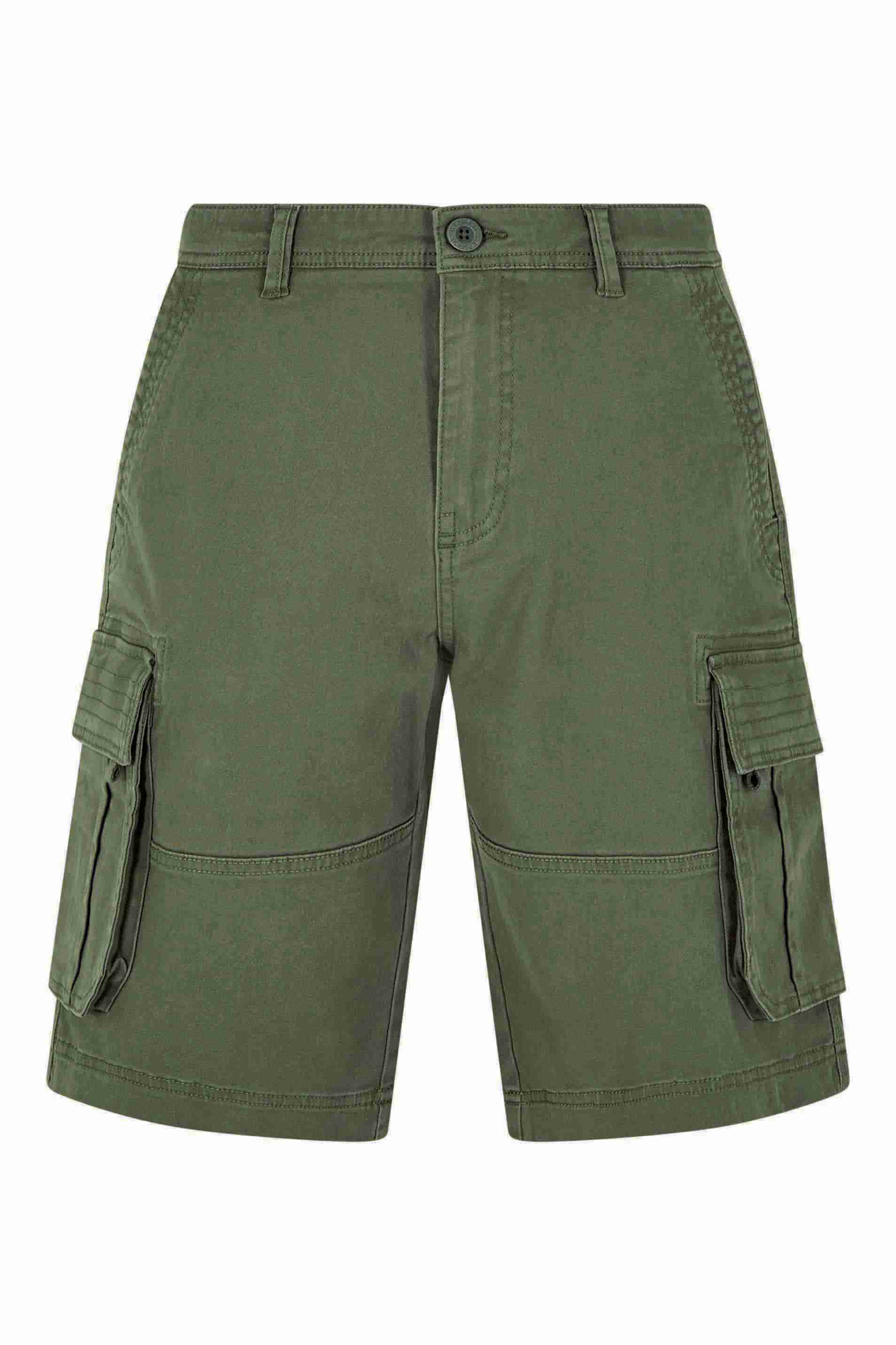 Rigney Cargo Shorts Dark Olive