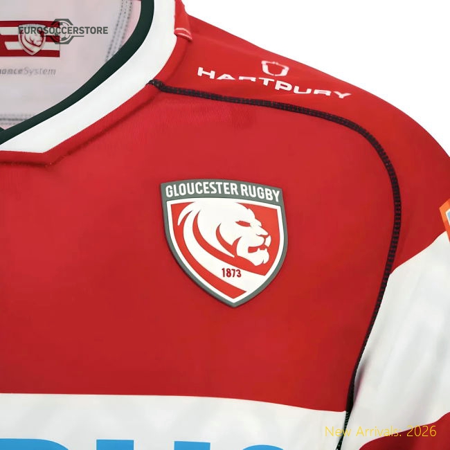 2025-2026 Gloucester Rugby Poly Home Shirt - Kids
