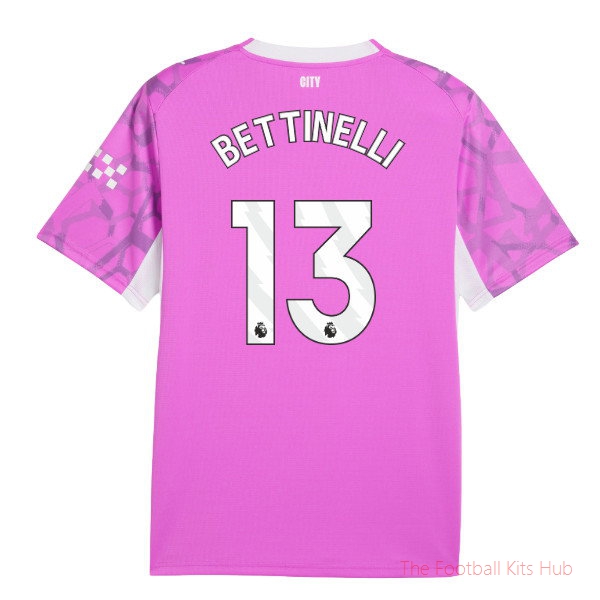 Fan Edition Matchday Man City 2026-2027 Goalkeeper Shirt (Bettinelli 13)