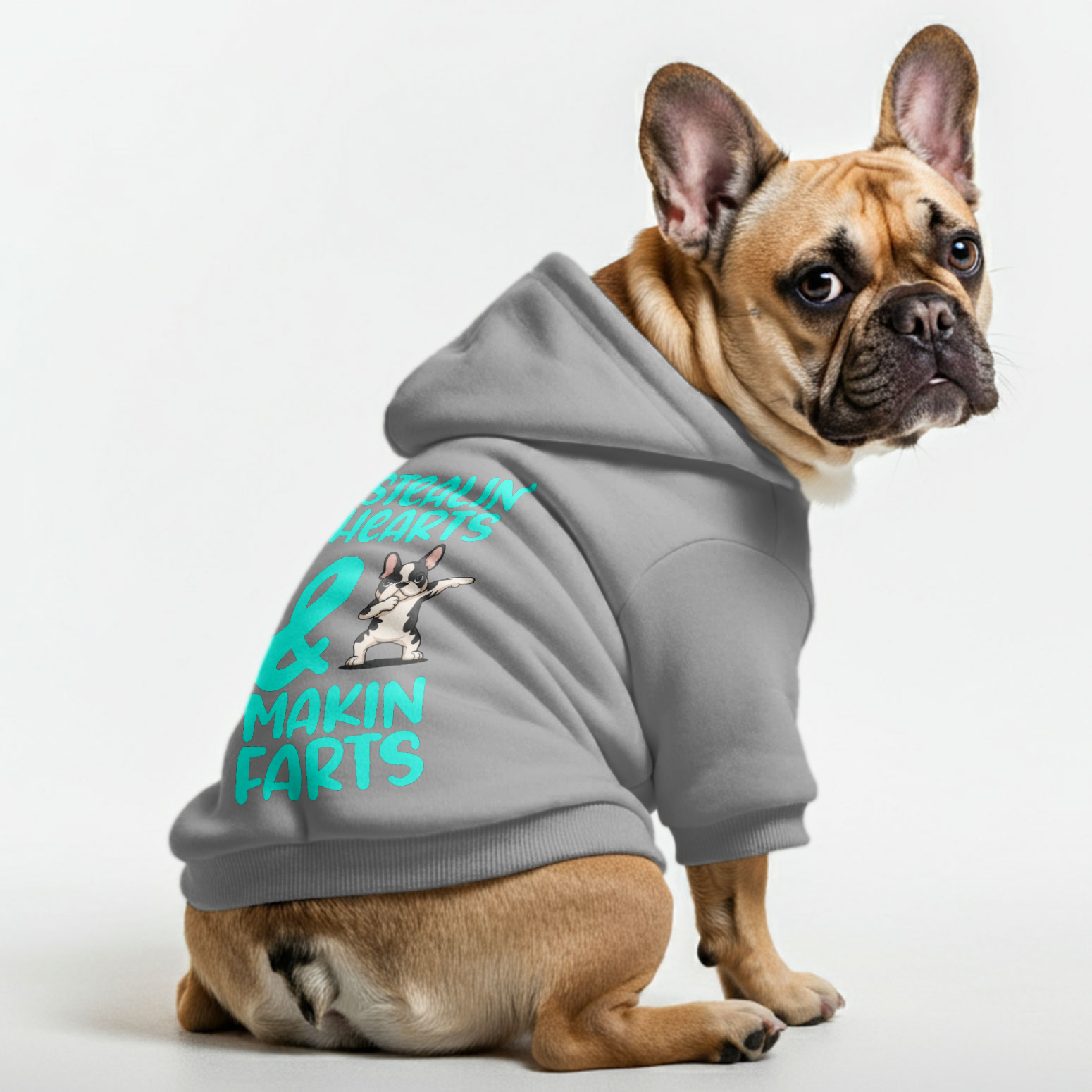 Everyday Stealin Hearts & Makin Farts - Personalized French Bulldog H...