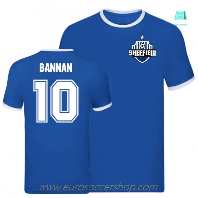 Barry Bannan Sheffield Wednesday Ringer Tee (Blue)
