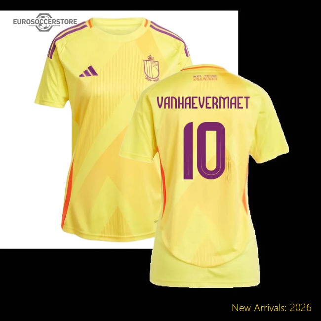 Exclusive Womens Football Team Vanhaevermaet Jersey 2025-2026