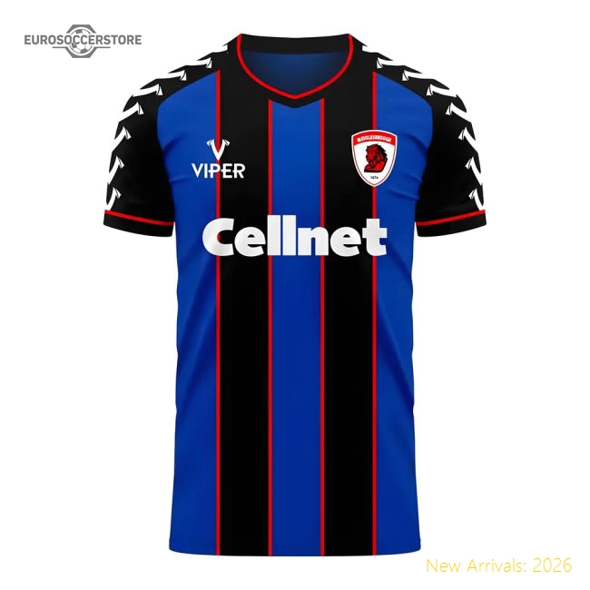 Official Middlesbrough 2025-2026 Away Concept Football Kit (viper)