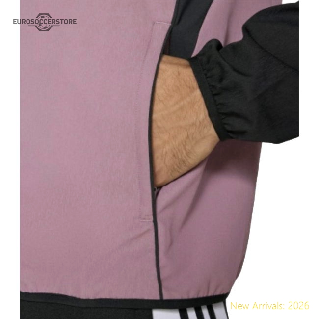 2025-2026 Real Madrid Presentation Jacket (Shadow Fig)