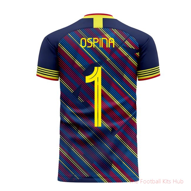 [EFS] Colombia 2025/26 Third Football Kit (Libero) (OSPINA 1)