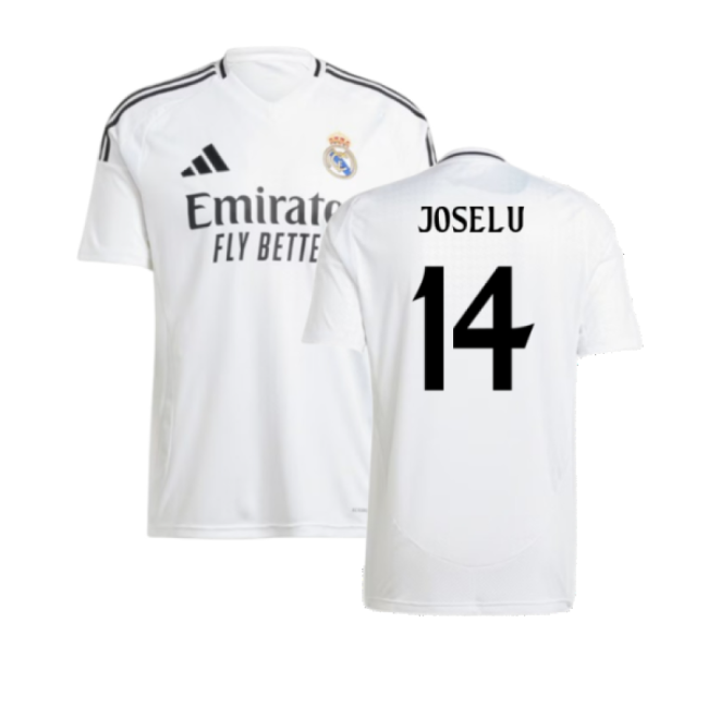 2024-2025 Real Madrid RM Official Home Shirt (Joselu 14) - Competitive