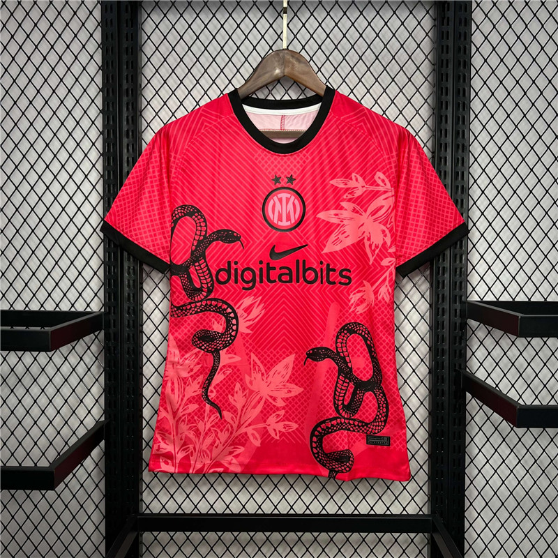 2425 Inter Milan Red Pre Match Jersey Football Shirt - Official
