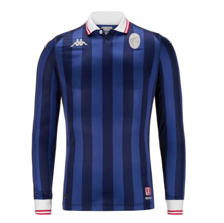 LC23 X SSC Bari 2425 Blue Long Sleeve Shirt 23 - Official Replica
