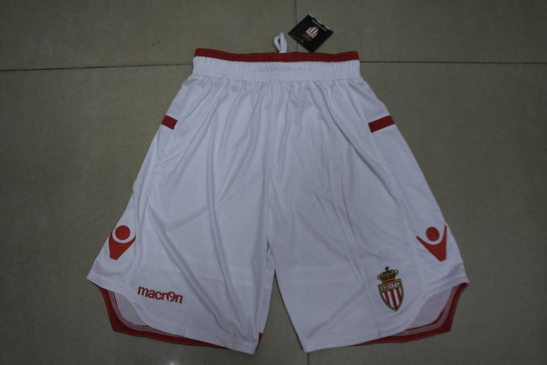 13-14 AS Monaco FC Home Soccer Jersey KitShirtShorts - Official