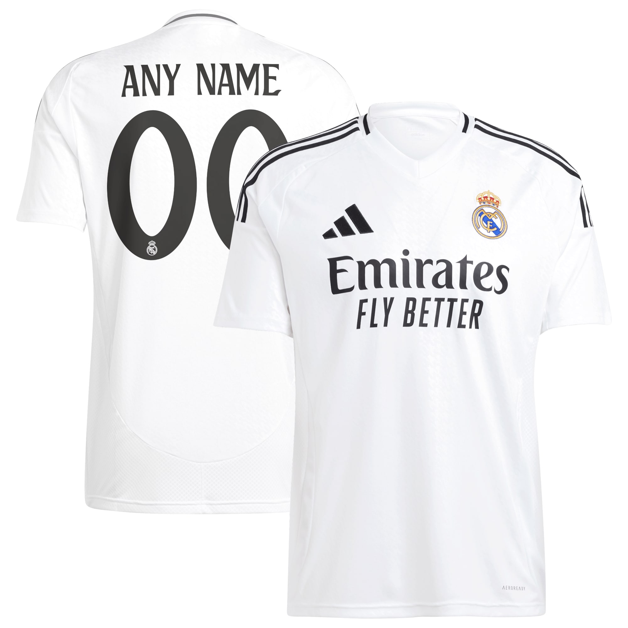 Real Madrid Men's 2024 Elite Replica - Authentic - Free Shipping