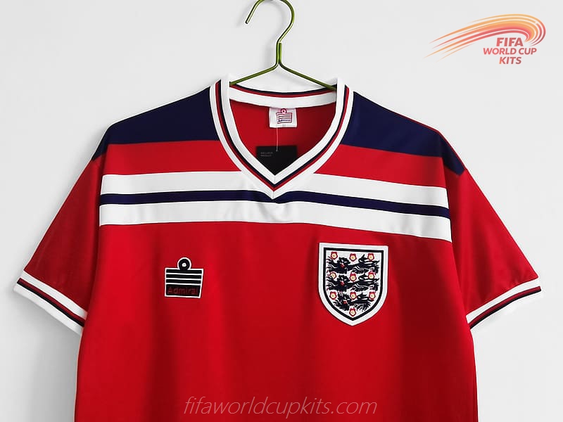 England 1982 year Alternate Soccer Uniform
